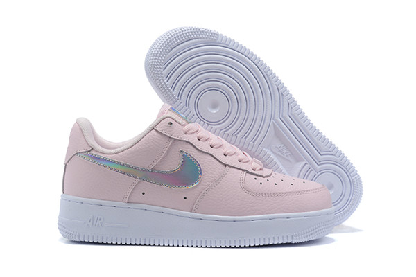 Women's Air Force 1 Low Top Pink Shoes 085 Women's Air Force 1 Low Top Pink Shoes 085
